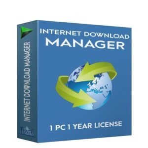 Internet Download Manager for Windows 1 PC 1 Year (Email Delivery - No CD)