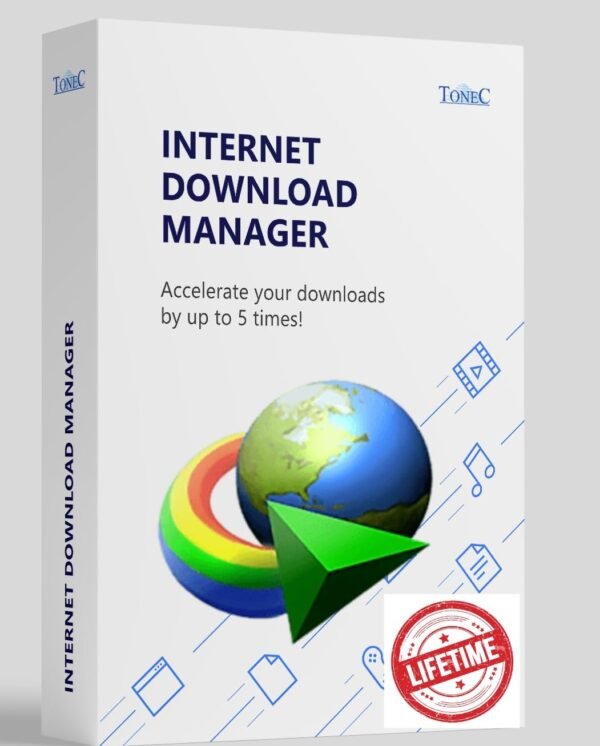 Internet Download Manager 1 PC Lifetime License (Email Delivery - No CD)