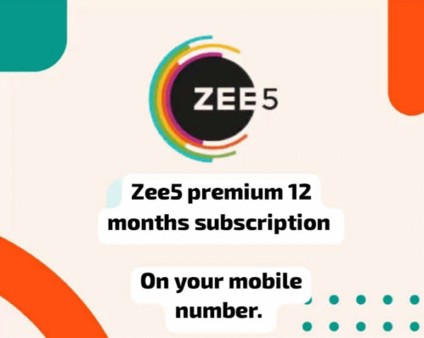 ZEE5 Premium 12 Months | Code Redeem | 5 Devices | Works on TV & Mobile - Image 2